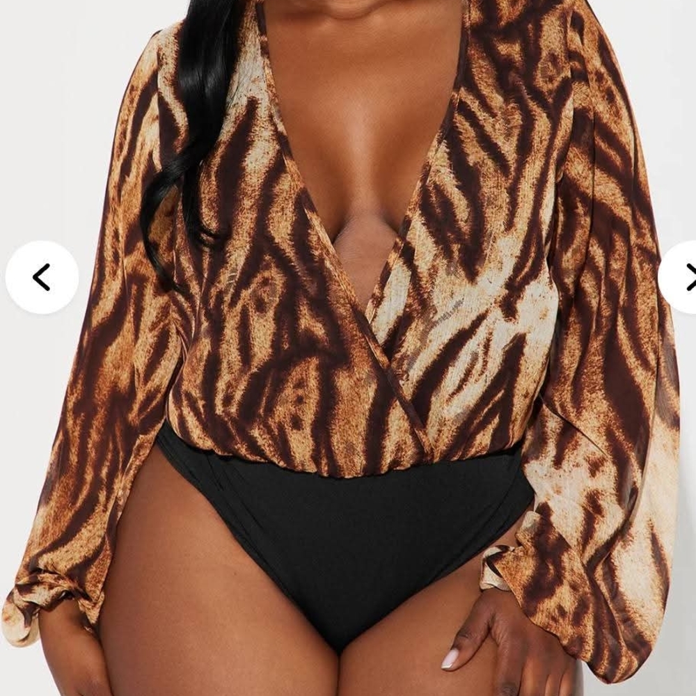 Animal Print Bodysuit